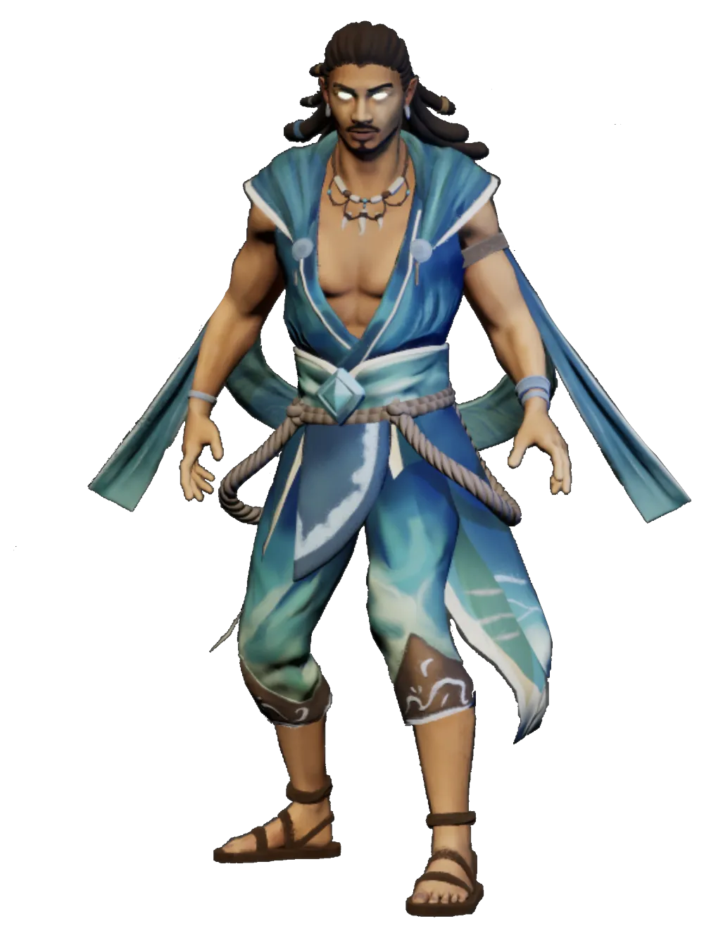 Alvar Tideborn, Njord's Bound, full character render