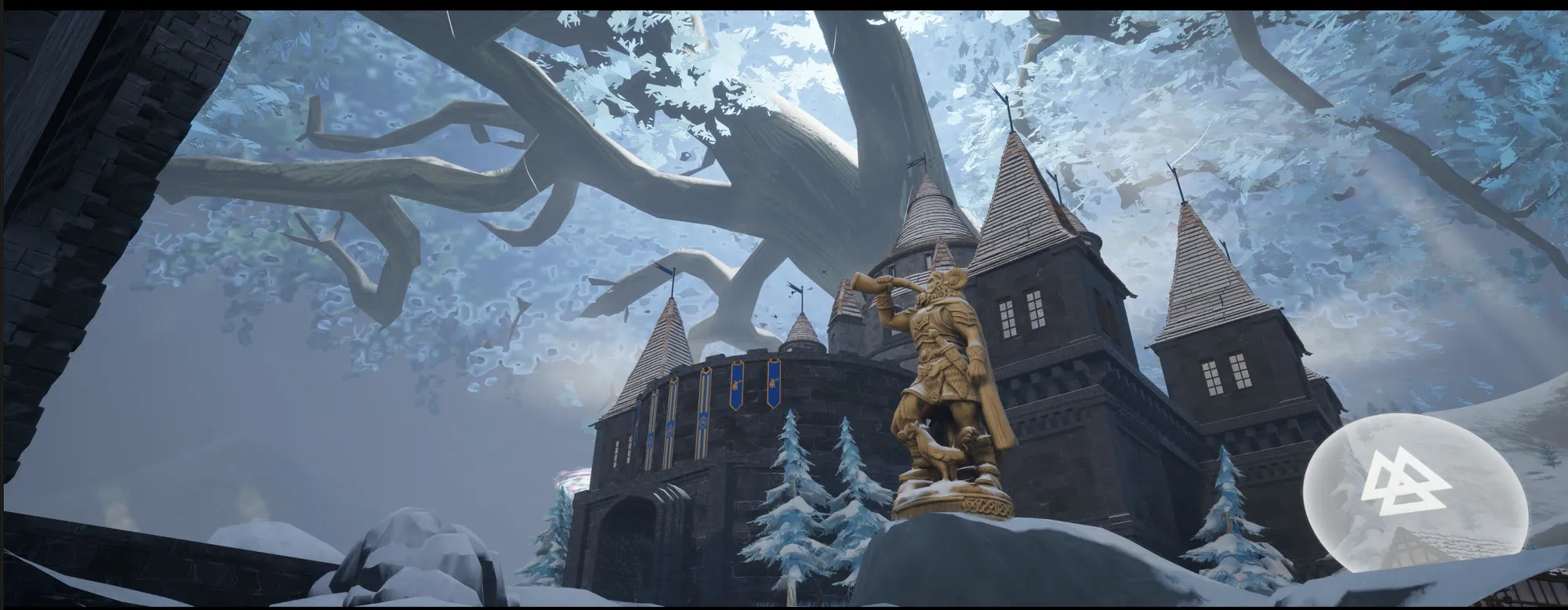 Himinbjorg, an arena in Mythbound